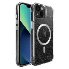 imoshion Klare Glitter Backcover mit MagSafe Apple iPhone 13 - Silber