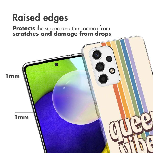 imoshion Design Hülle für das Samsung Galaxy A53 - Rainbow Queer vibes