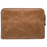 dbramante1928 Skagen Pro+ Sleeve - Laptop Hülle 14 Zoll - Laptop Sleeve - Echtes Leder - MacBook Pro 14 Zoll - Tan