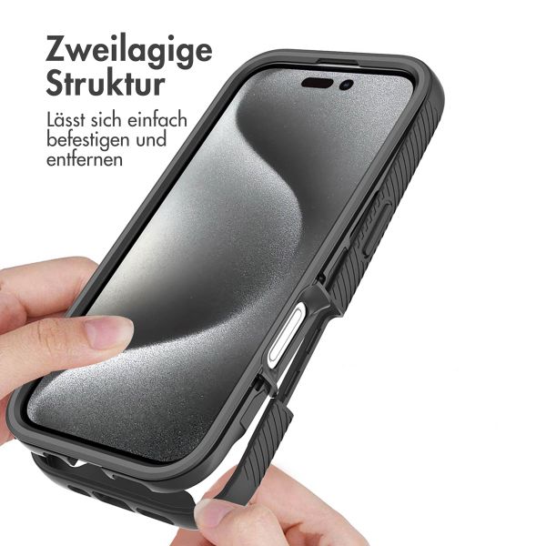 imoshion 360° Full Protective Case Apple iPhone 16 Pro Max - Schwarz