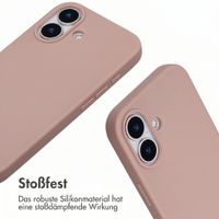 imoshion SilikonHülle mit Band Apple iPhone 17 - Sand Pink