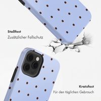 Selencia Vivid Back Cover Apple iPhone 12 (Pro) - Happy Dots Digital Sky