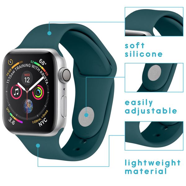 imoshion Silikonband Apple Watch Series 1-9 / SE - 38/40/41 mm / Series 10 - 42 mm