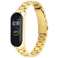 imoshion Edelstahlarmband für das Xiaomi Mi Band 3 / 4 - Gold