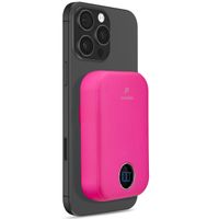 imoshion MagSafe Powerbank - 10.000 mAh - Kabellose Powerbank - Hot Pink