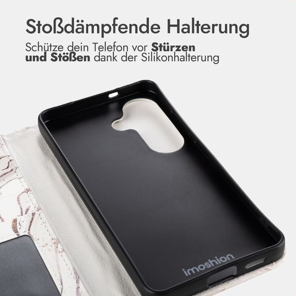 imoshion Design Klapphülle Samsung Galaxy S26 FE - Sandy Marble