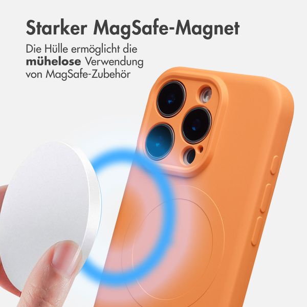 imoshion Color Back Cover mit MagSafe Apple iPhone 16 Pro - Neon Orange