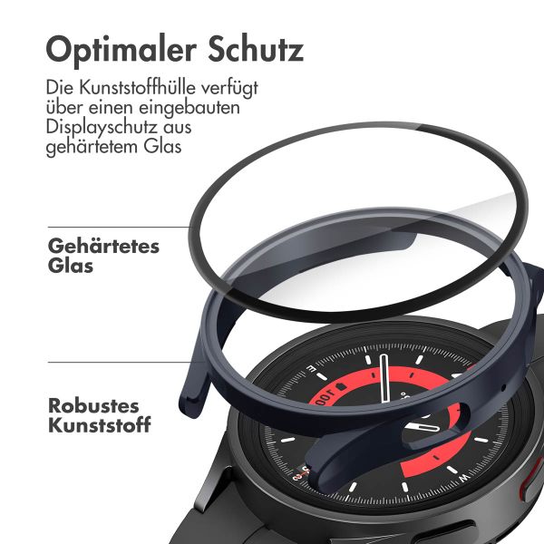 imoshion Full Cover Hard Case Samsung Galaxy Watch 5 - 44 mm - Dunkelblau