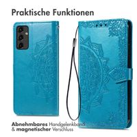 imoshion Mandala Klapphülle Samsung Galaxy A14 (5G/4G) - Türkis