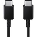 Samsung Original USB-C-zu-USB-C-Kabel in Fabrikverpackung - 1 meter - 25 Watt - Schwarz