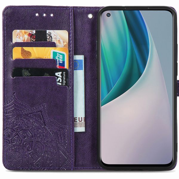 imoshion Mandala Klapphülle OnePlus Nord N10 5G - Violett