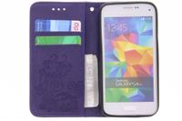 Kleeblumen Klapphülle für Samsung Galaxy S5 Mini