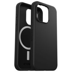 OtterBox Symmetry Backcover MagSafe für das iPhone 15 Pro - Schwarz