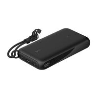 Belkin BoostCharge Powerbank 10.000 mAh - mit Display - Schwarz