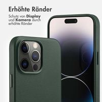 Accezz MagSafe Leather Backcover Apple iPhone 14 Pro Max - Cedar Green