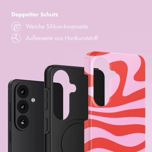 Selencia Vivid Back Cover Samsung Galaxy S26 - Dream Swirl Pink