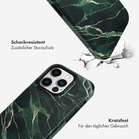 Selencia Vivid Tough Back Cover für das iPhone 14 Pro - Chic Marble Quartz