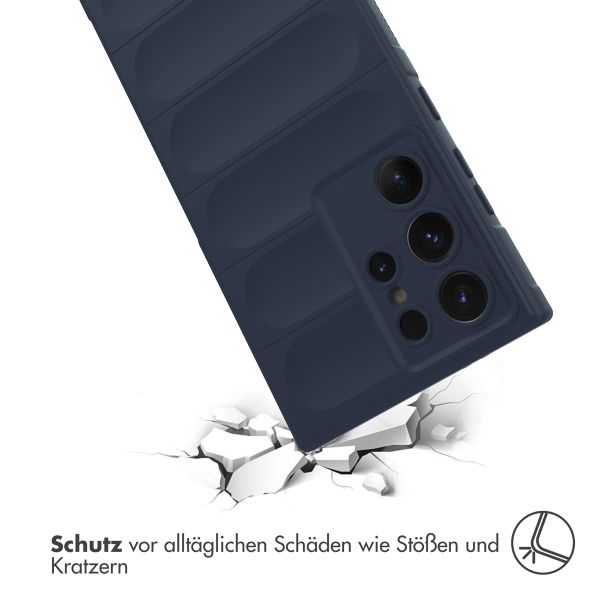 imoshion EasyGrip Back Cover für das Samsung Galaxy S24 Ultra - Dunkelblau