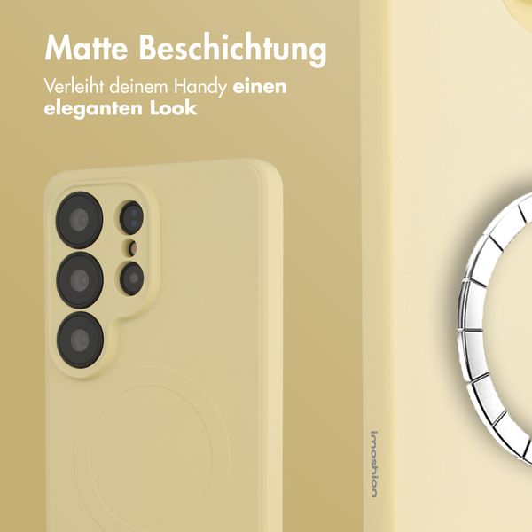 imoshion Color Back Cover mit MagSafe Samsung Galaxy S26 Ultra - Vanilla