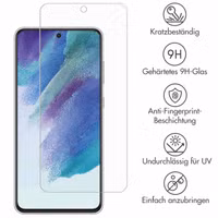 Selencia Displayschutz aus gehärtetem Glas Samsung Galaxy S21 FE