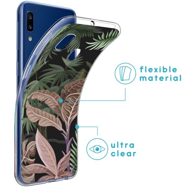 imoshion Design Hülle für das Samsung Galaxy A20e - Dark Jungle