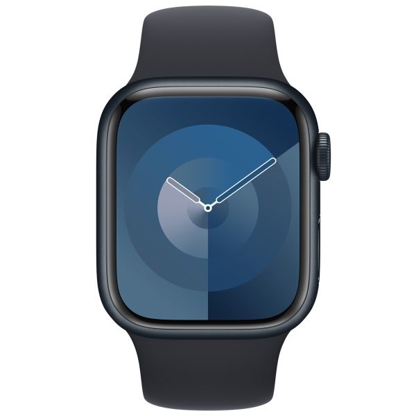 Apple Sport Armband für das  Apple Watch Series 1 t/m 9 / SE (38/40/41 mm) | Series 10 / 11 (42 mm) - Größe M/L - Midnight