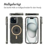 imoshion Klare Glitter-Rückschale mit MagSafe iPhone 15 - Gold