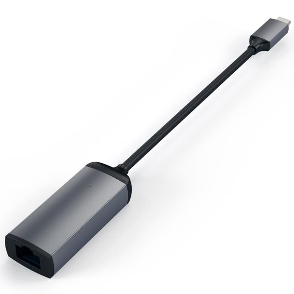 Satechi USB-C-auf-Gigabit-Ethernet-Adapter - Space Grau