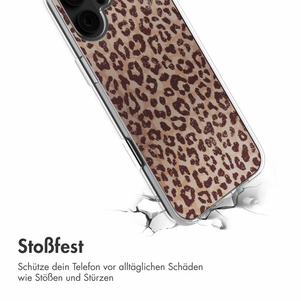 imoshion  Design Hülle für das iPhone 16 - Leopard Mood