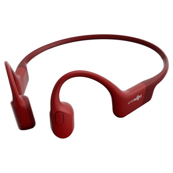 Shokz OpenRun - Standardmodell - Open-Ear kabellose Kopfhörer - Bone conduction - Red