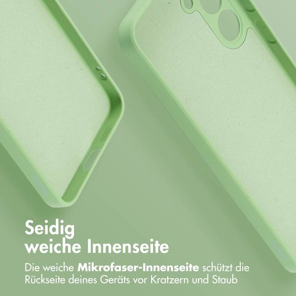 imoshion Color Back Cover mit MagSafe Samsung Galaxy S24 Plus - Grün