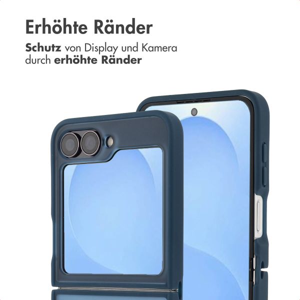 imoshion Color Guard Back Cover mit MagSafe Samsung Galaxy Z Flip 7 FE - Dunkelblau