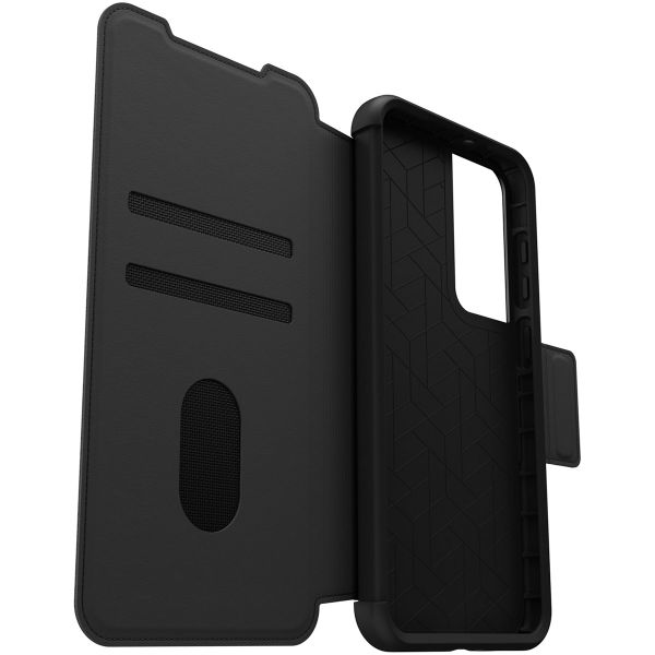 OtterBox Strada Klapphülle für das Samsung Galaxy S23 Plus - Schwarz