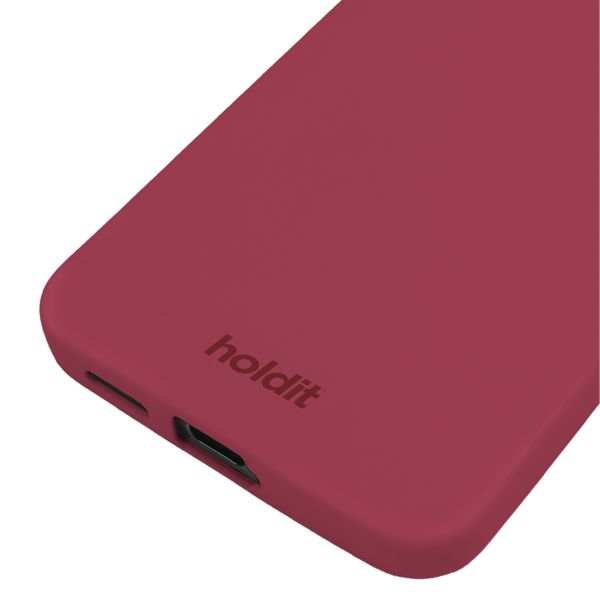 Holdit Soft Case Samsung Galaxy S25 Plus - Red Velvet