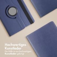 imoshion 360° drehbare Klapphülle Lenovo Tab (2025) - Dunkelblau