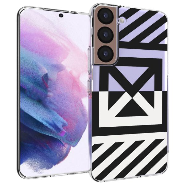 imoshion Design Hülle für das Samsung Galaxy S22 - Graphic stripes