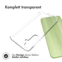 Accezz TPU Clear Cover für das Samsung Galaxy A35 - Transparent