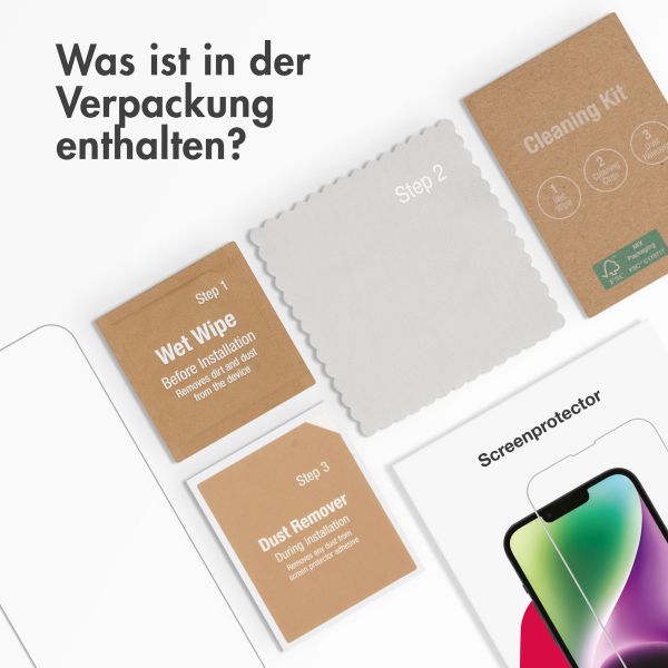 Accezz Screen Protector aus gehärtetem Glas für das Fairphone 5 - Transparent