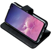 Valenta Klapphülle Leather Schwarz für das Samsung Galaxy S10e