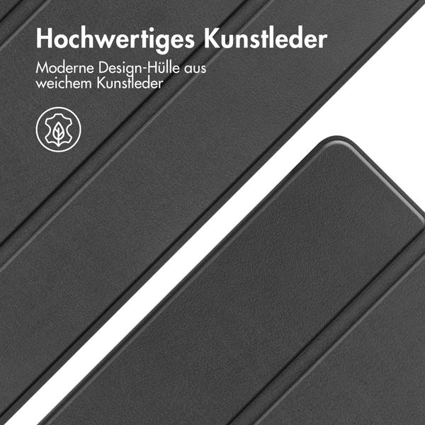 Accezz Trifold Klapphülle Samsung Galaxy Tab A11 Plus - Schwarz