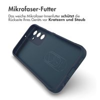 imoshion EasyGrip Back Cover für das Samsung Galaxy A25 (5G) - Dunkelblau