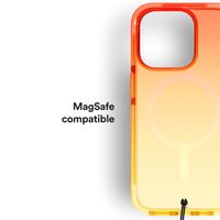 BodyGuardz Ace Pro MagSafe Back Cover für das iPhone 15 Pro - Peach Sorbet Ombre