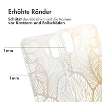 imoshion Design Hülle Nothing Phone (2) - Golden Leaves Transparent