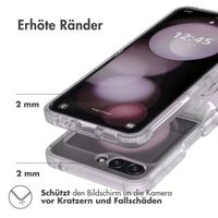 Accezz Xtreme Impact Backcover für das Samsung Galaxy Z Flip 5 - Transparent