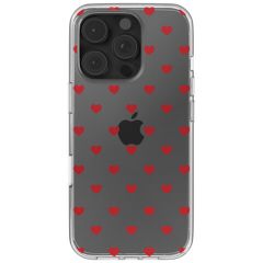 imoshion Design Hülle Apple iPhone 16 Pro - Red Hearts