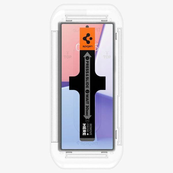 Spigen GLAStR Fit Displayschutzfolie + Applicator 2-pack für das Samsung Galaxy Z Fold 6