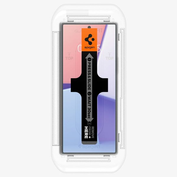 Spigen GLAStR Fit Displayschutzfolie + Applicator für das Samsung Galaxy Z Fold 6