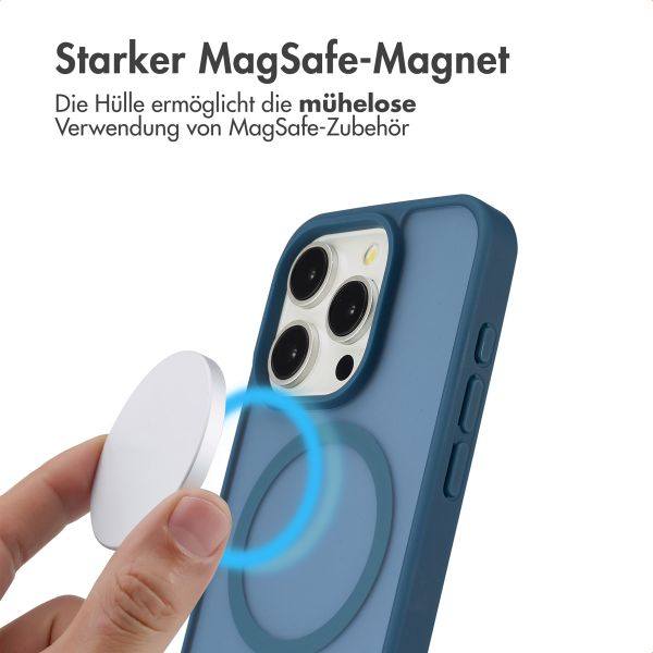 imoshion Color Guard Back Cover mit MagSafe für das iPhone 15 Pro - Dunkelblau