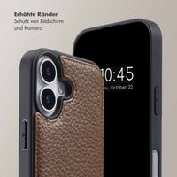 Selencia Nova HandyHülle mit Kordel und Kartenhalter Apple iPhone 17 - Mocha Brown