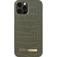 iDeal of Sweden Atelier Backcover für das iPhone 12 Pro Max - Khaki Croco